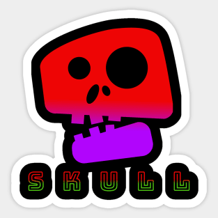 skull Sticker